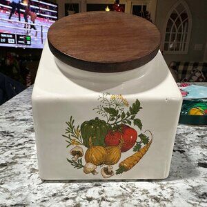 Vintage Hyalyn  canister